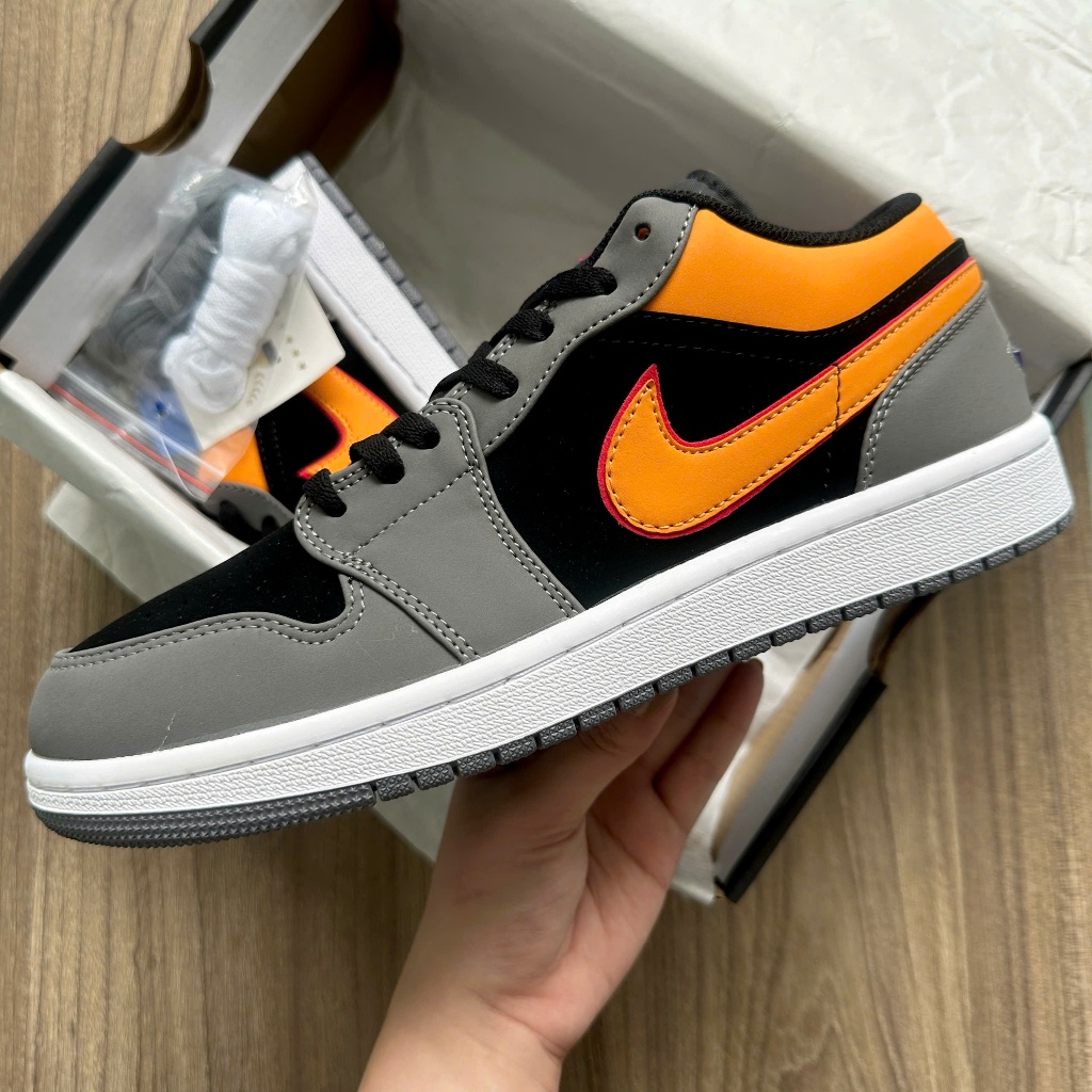 JD-LOW BLACK GRAPHITE VIVID ORANGE