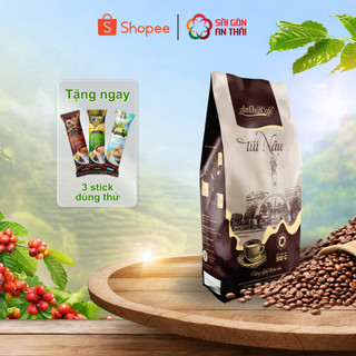 [MUA TỪ 2 TÚI TĂNG 3 GÓI DÙNG THỬ] AnTháiCafé - Cà Phê Bột An Thái Túi Nâu (500g)