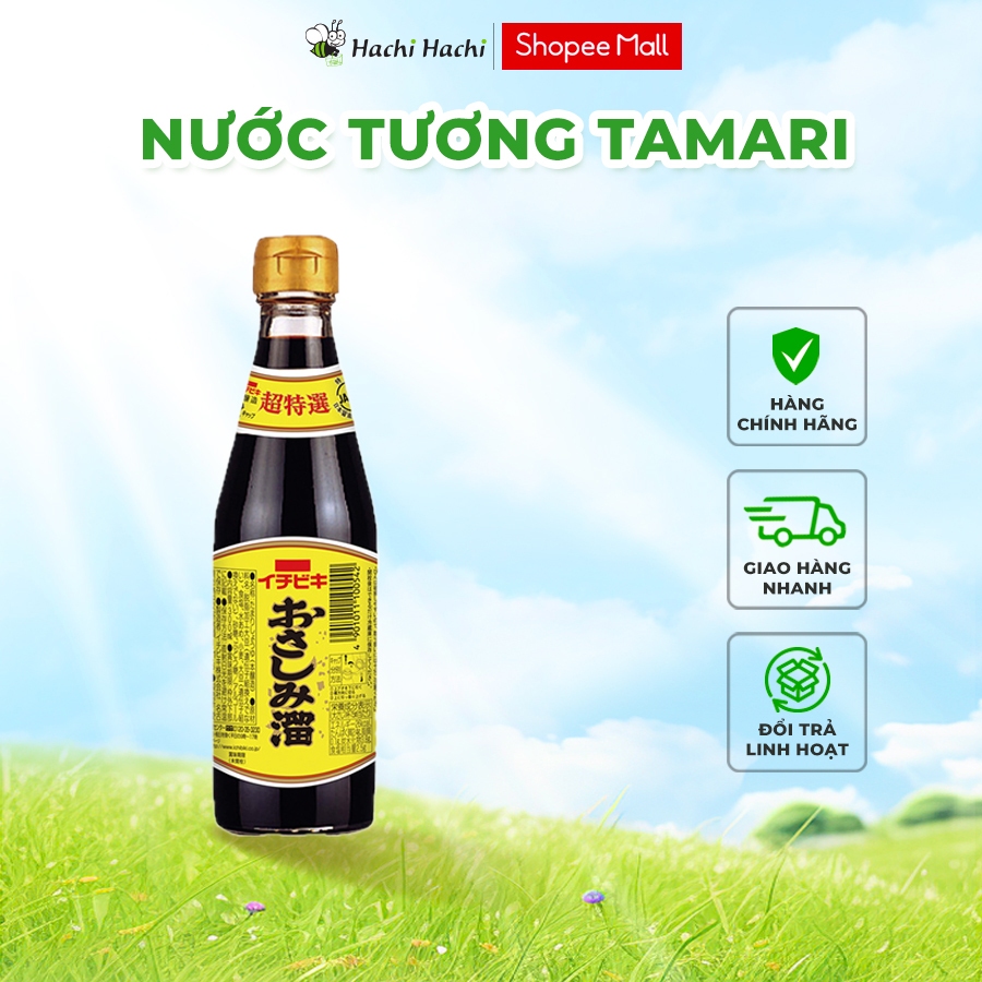 Nước tương Tamari Ichibiki 300ml - Hachi Hachi Japan Shop