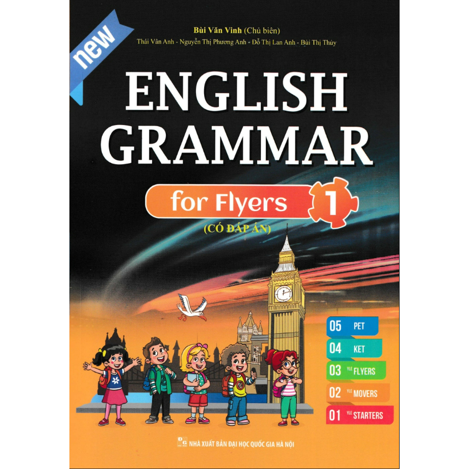 Sách - English grammar for Flyers 1 (có đáp án)