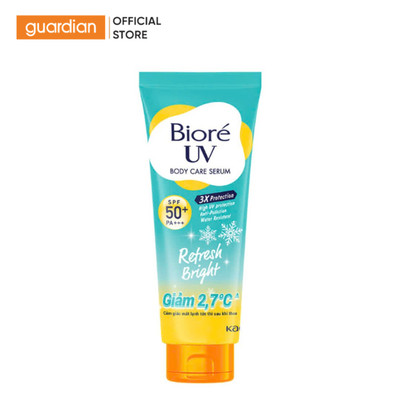 Serum Chống Nắng Dưỡng Thể Kháng Bụi Mát Lạnh Biore UV SPF50+/PA+++ 150ml