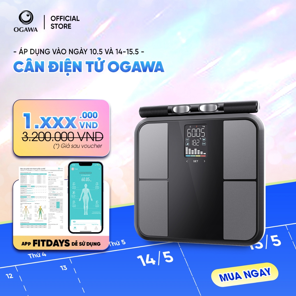 Cân điện tử-OGAWA-AC1204