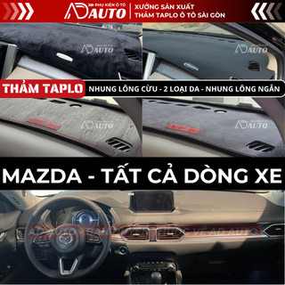 Thảm Taplo MAZDA CX5, MAZDA 6, MAZDA 3, MAZDA 2, 2S, CX8, CX9, BT50, CX30, CX3 Chất Liệu Da Và Nhung, AD AUTO