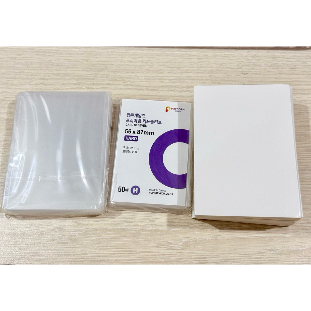 COMBO 10 TOPLOADER, SLEEVE, BÌA CỨNG ĐỰNG CARD KPOP IDOL THẦN TƯỢNG DECOR ANIME THẺ BÀI, MA SÓI, UNO