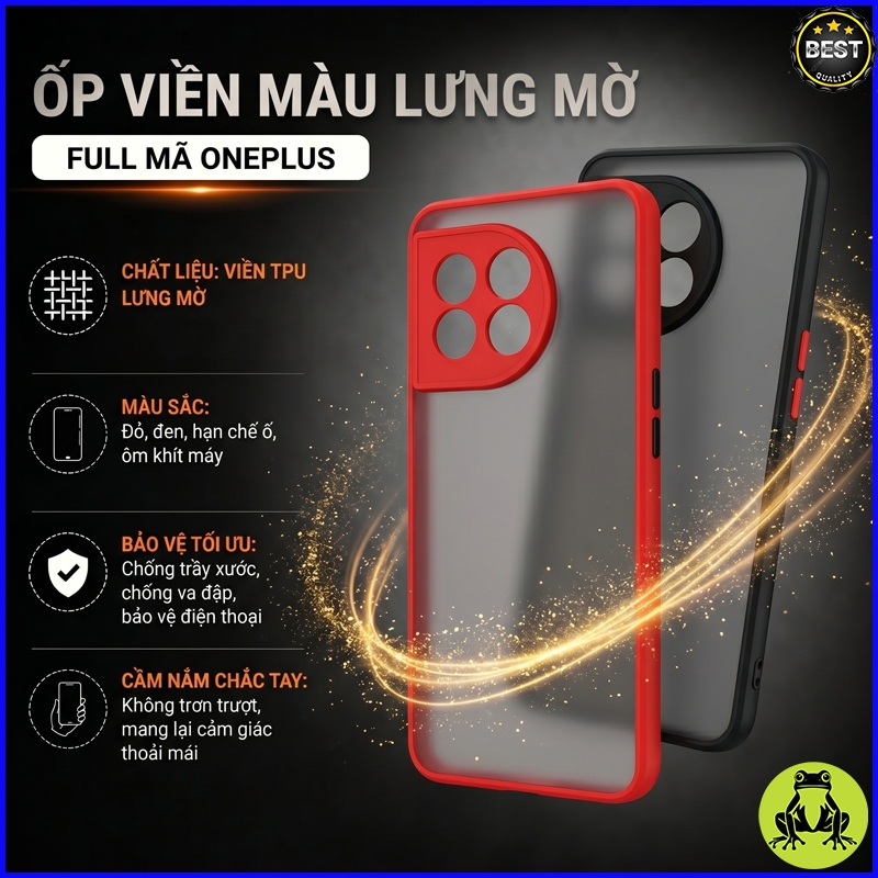 Ốp Lưng viền dẻo lưng mờ Oneplus 10 Pro/ OnePlus 10R/ Ace/ OnePlus 10T/ AcePro  ... viền TPU Cao cấp
