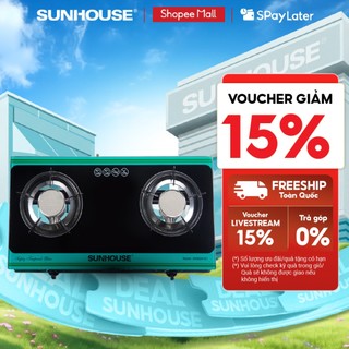 Bếp gas dương hồng ngoại sunhouse shb004mt - hệ thống đánh lửa magneto - không bị tạt lửa khi nấu - hàng chính hãng