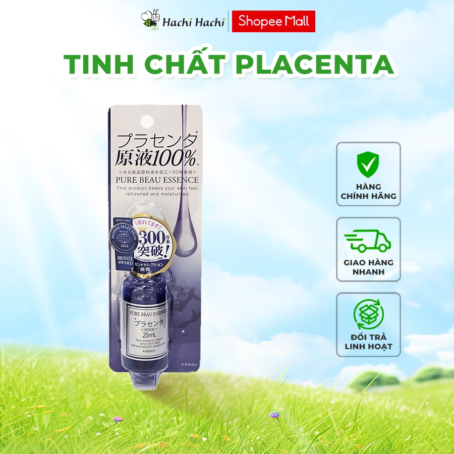 Tinh chất Nhật Bản Placenta tinh khiết Japan Gals 25ml - Hachi Hachi Japan Shop