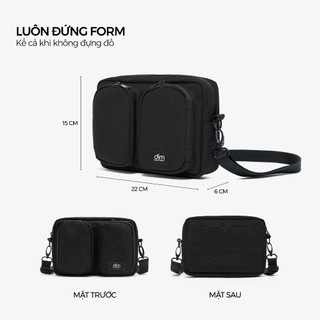 Túi đeo chéo DIM Double Bag