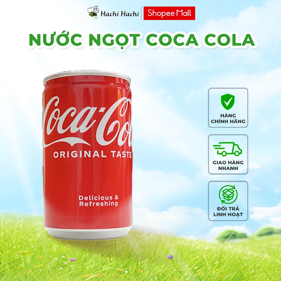 Nước ngọt Coca Cola Nhật Bản lon 160ml - Hachi Hachi Japan Shop