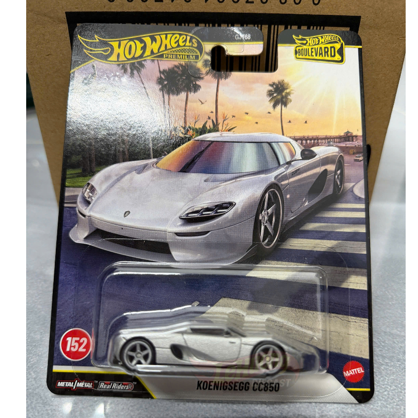 Lehuong Diecast - Xe mô hình Hot Wheels Premium Boulevard #152 Koenigsegg CC850