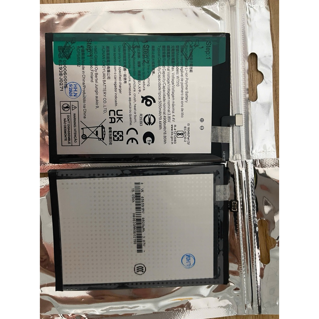 Pin Thay Thế Cho N.o.k.i.a G11/G21/C21 Plus/C31/G22 (Mã WT510) - Hàng Chất Lượng Cao