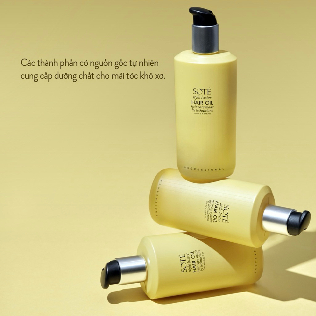 TINH DẦU DƯỠNG TÓC SOTÉ STYLE LUSTER HAIR OIL 130ML