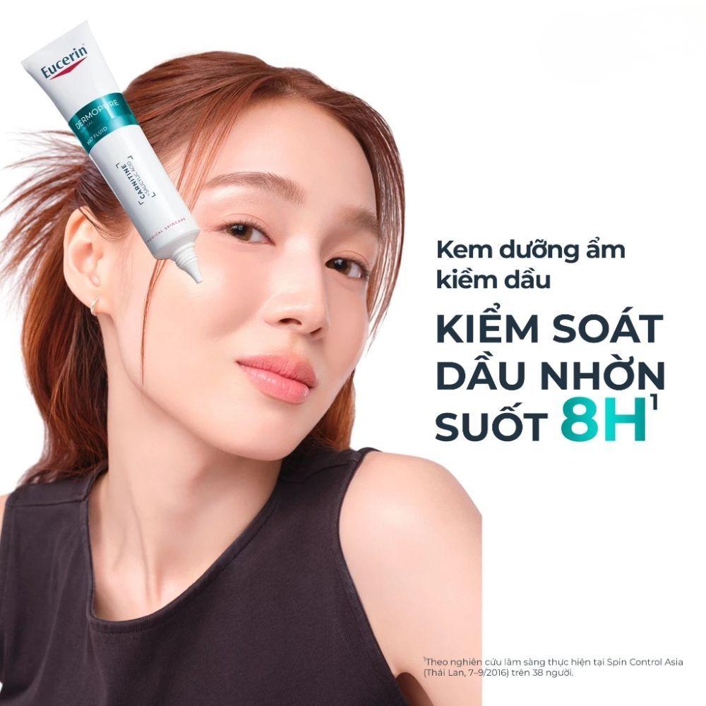 Ảnh 3 của Kem dưỡng Eucerin DermoPure Clinical Mat Fluid giúp dưỡng ẩm giúp kiểm soát nhờn 40ml.