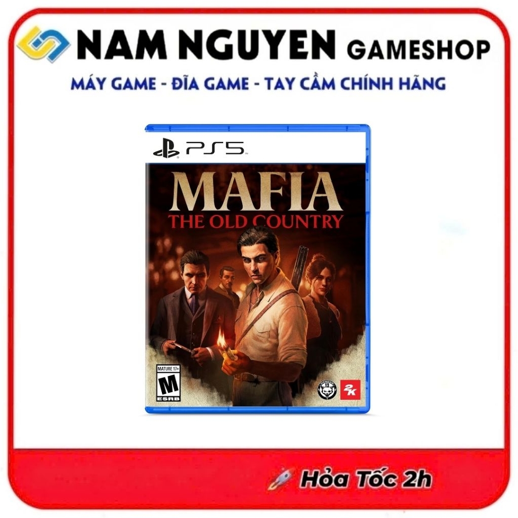 Đĩa Game PS5 | Mafia The Old Country