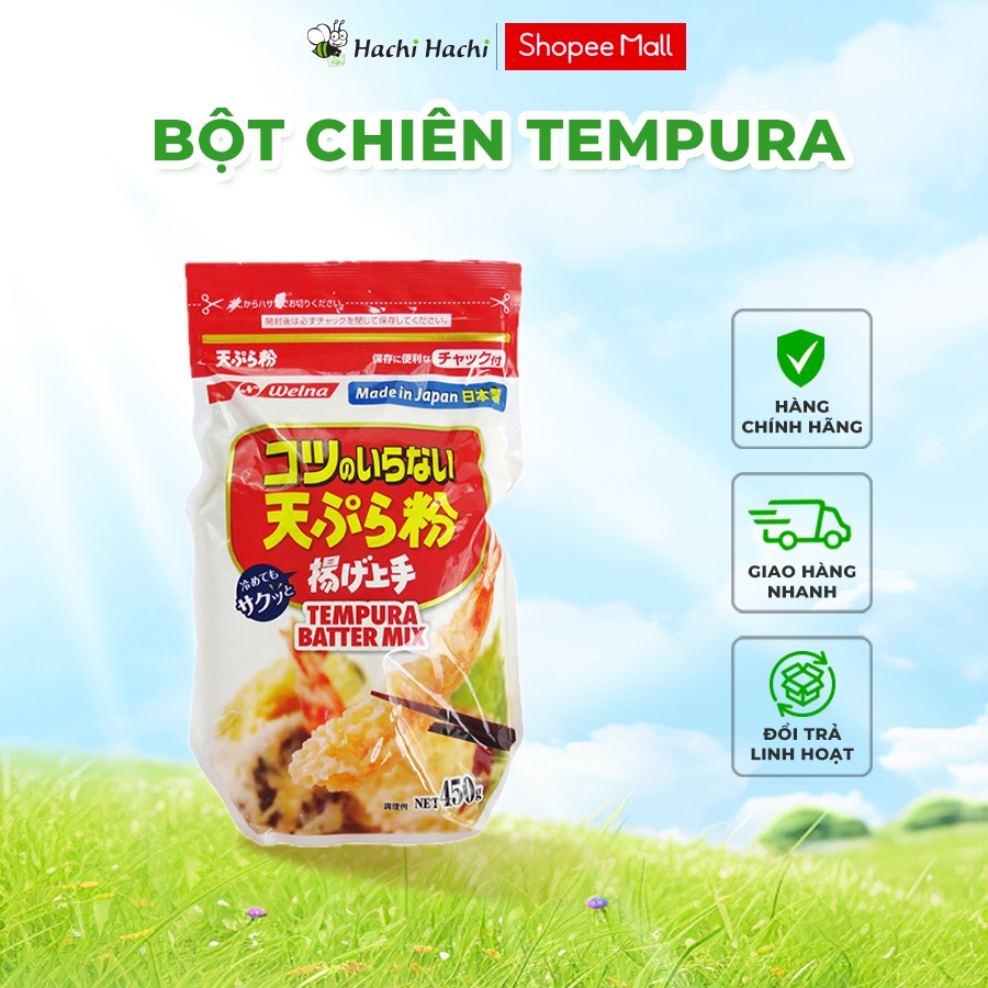 Bột chiên Tempura Nisshin 450g - Hachi Hachi Japan Shop