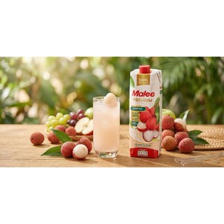 Nước Ép Hỗn Hợp Vải Với Lê Và Nước Dừa Malee Premium 1L - Nhập Khẩu Thái Lan