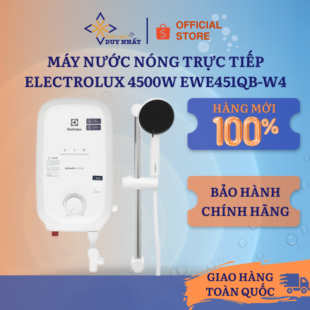 Máy nước nóng trực tiếp Electrolux 4500W EWE451QB-W4