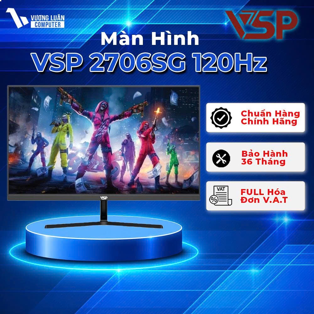 Màn hình văn phòng VSP IP2706SG | 27 inch, FHD, IPS, 120Hz Chính hãng FULL.VAT giá tốt