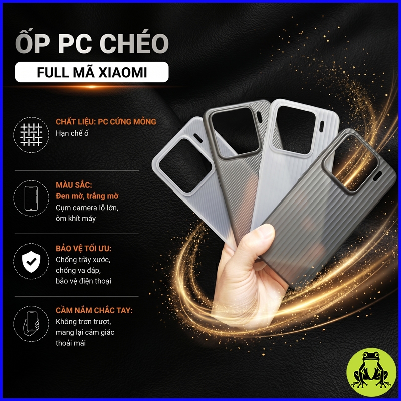 Ốp lưng Nhựa PP cao cấp Xiaomi Redmi K70/ Redmi K70 Pro/ K70 Ultra ... cứng siêu mỏng siêu nhẹ