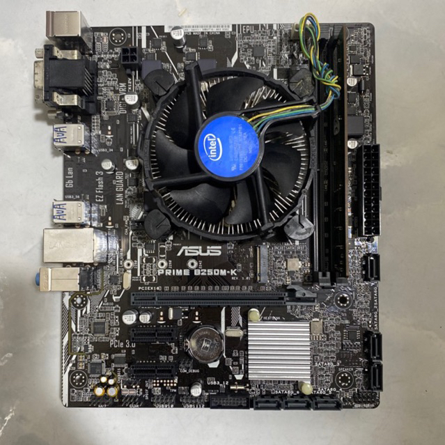combo máy tính b250 + i5 7500 + 8gb ram có tặng FE, quạt tản nhiệt