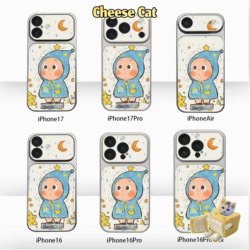 Cửa Sổ Lớn 17 Pro Max Twinkle búp bê thời trang Phone Case for iPhone 16 13 16 15 14 Plus 11 12 Pro 