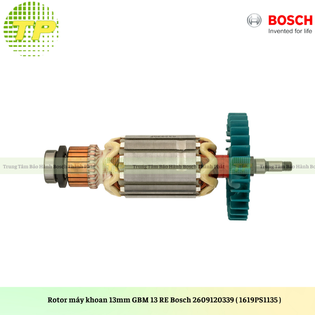 Rotor máy khoan 13mm GBM 13 RE Bosch 2609120339 ( 1619PS1135 )