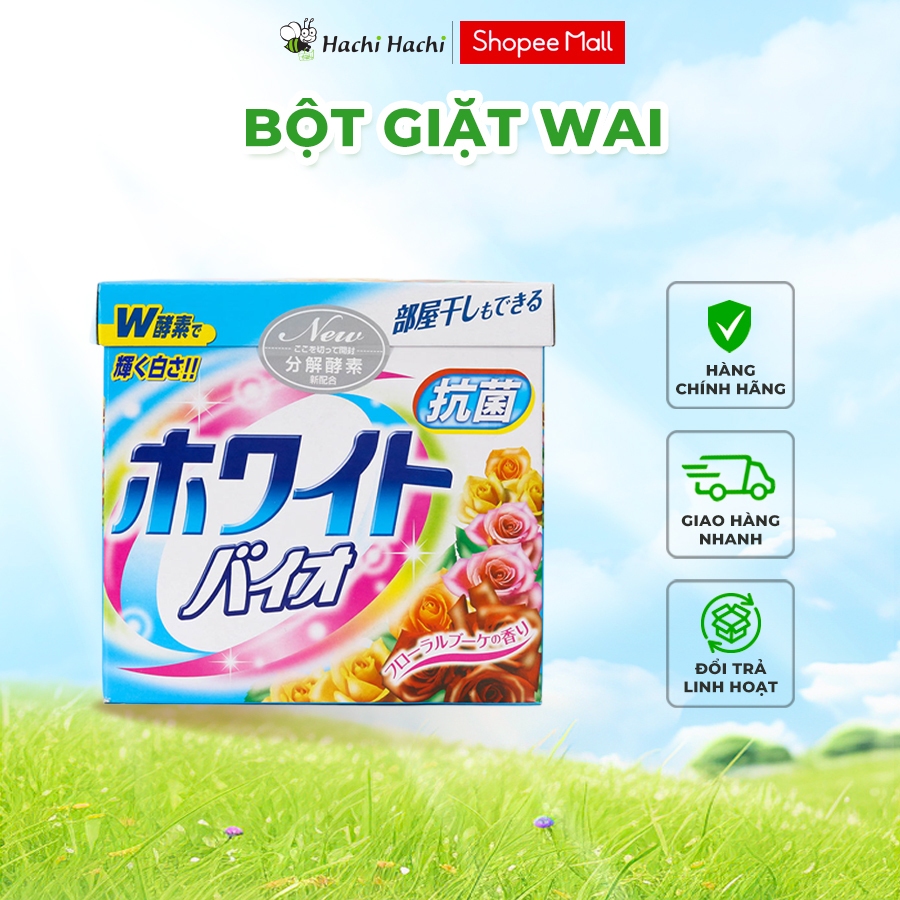 Bột giặt Wai hộp xanh 800gr - Hachi Hachi Japan Shop