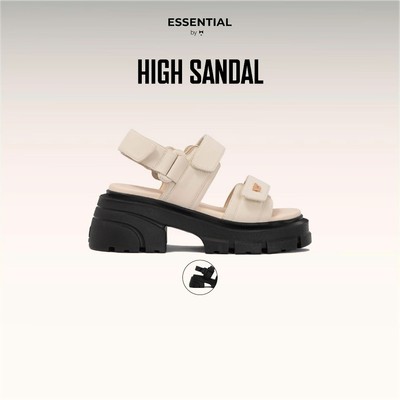 THEWOLF GLOBAL ESSENTIAL HIGH SANDALS Unisex Height Increasing Platform Sandals Soft Cushioned Insole
