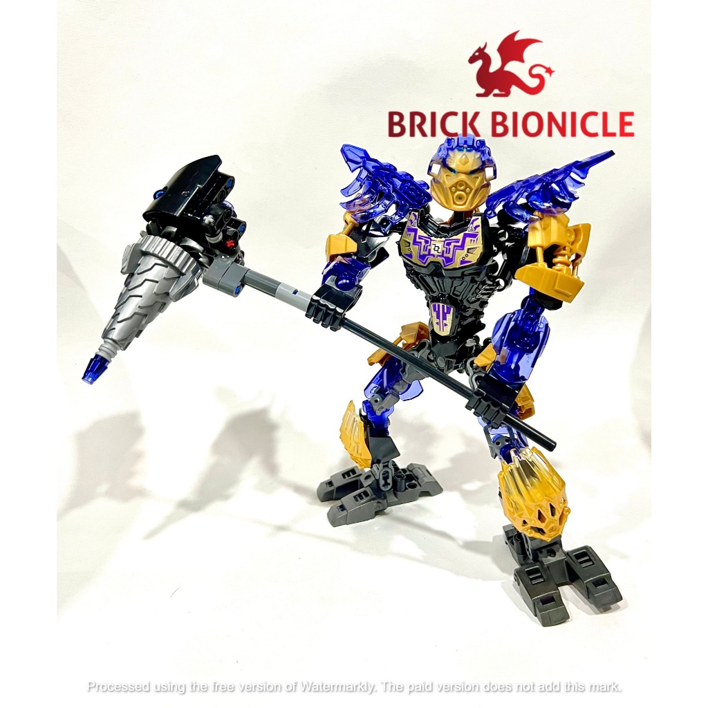 VINTAGE BIONICLE - ĐỒ CHƠI BIONICLE GEN 2 - 71309 Onua - Uniter of Earth no official box