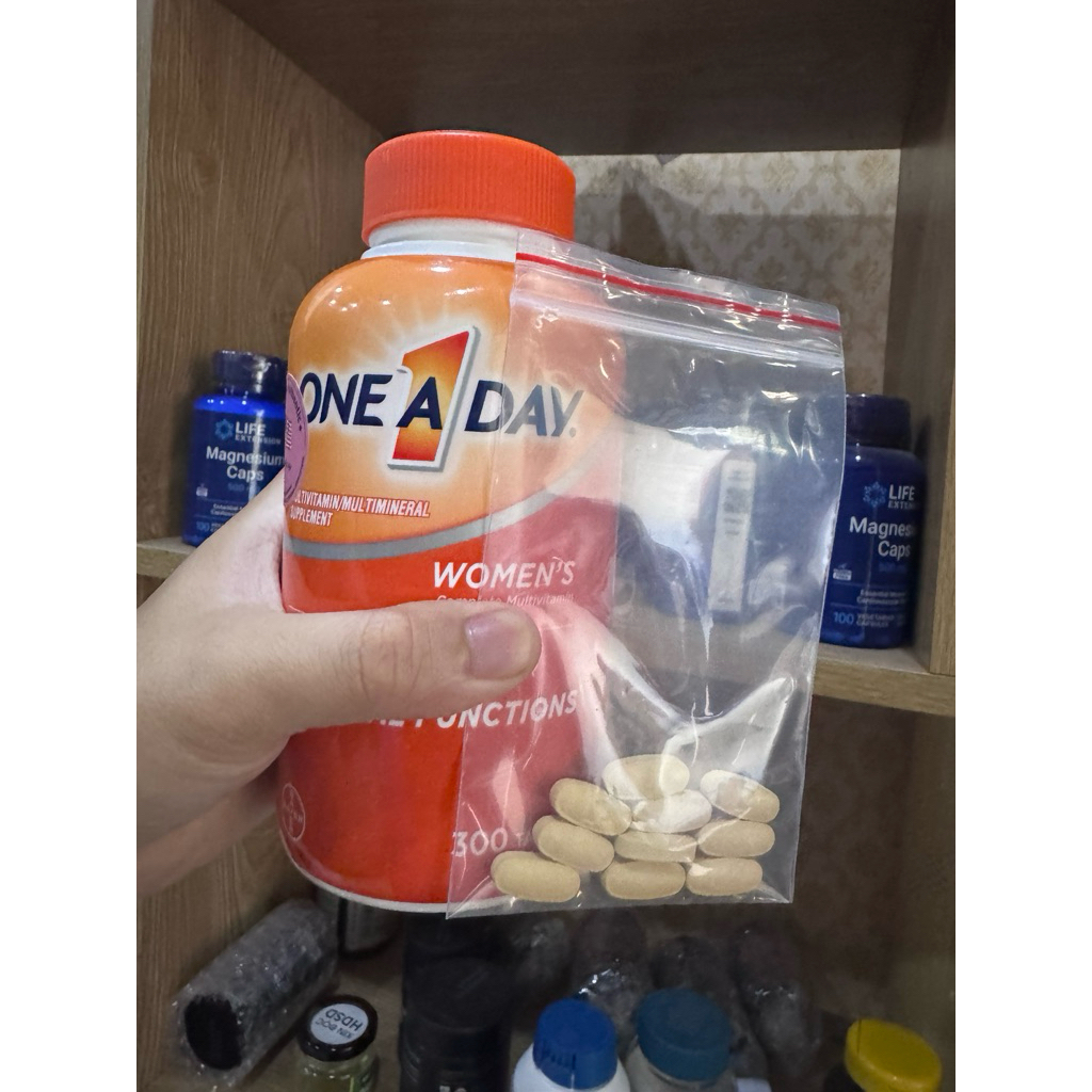 [ Tách lẻ ] 10 viên uống bổ sung vitamin One A Day cho nữ dưới 50 tuổi