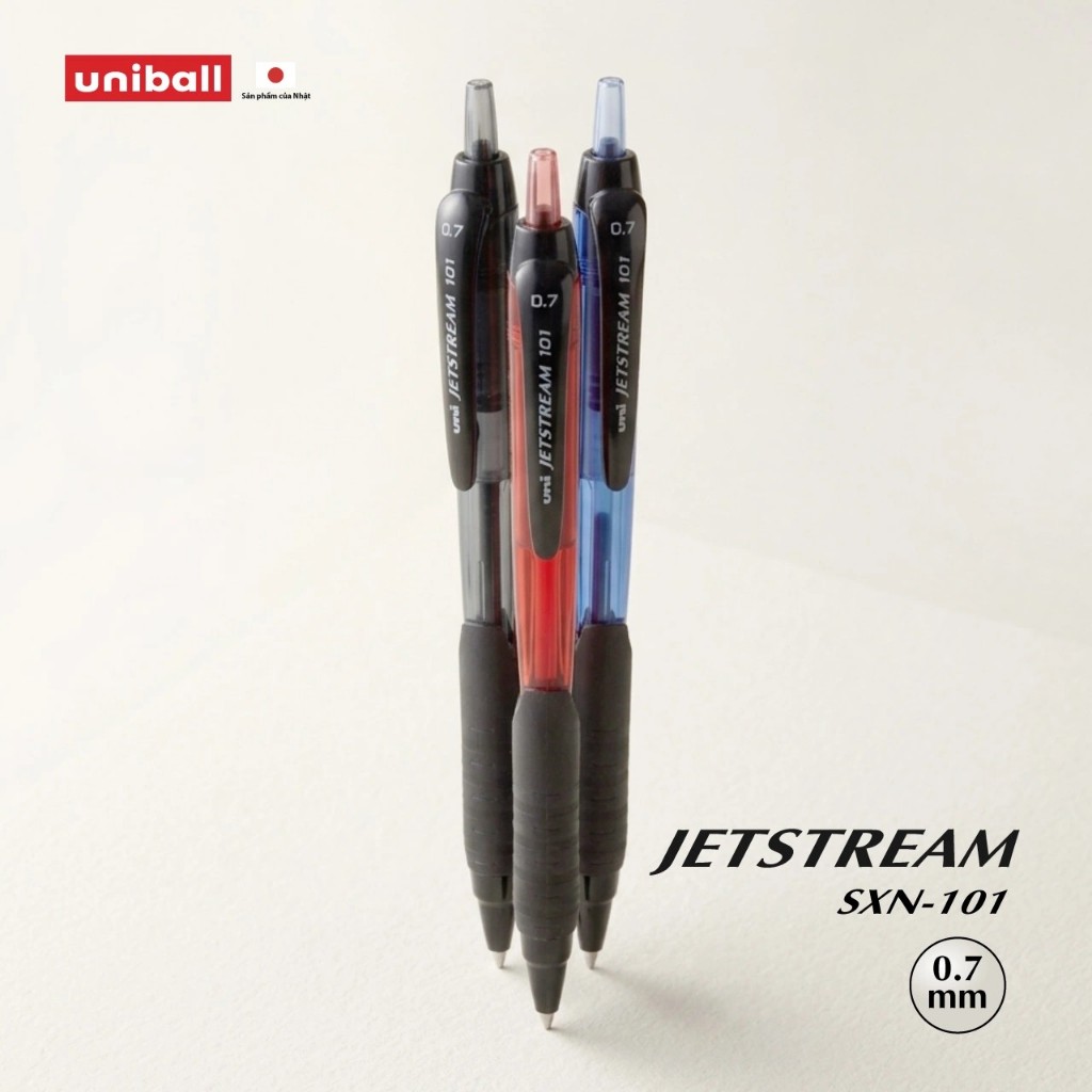 Bút bi bấm Uni Jetstream SXN101 0.7mm