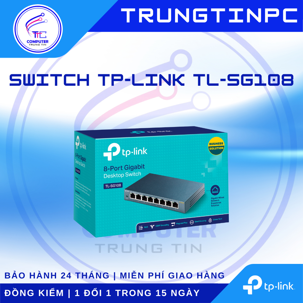Switch TP-Link TL-SG108 8 cổng
