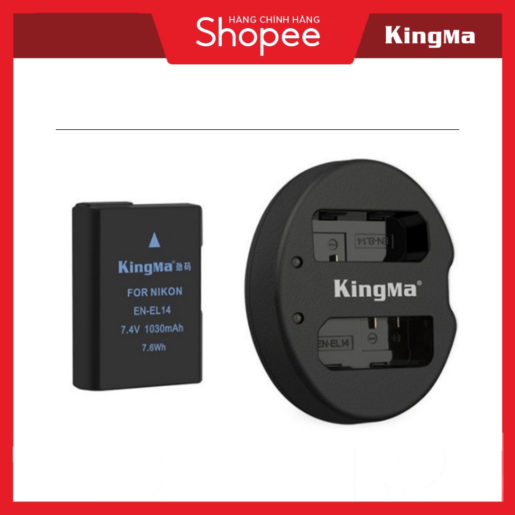 Bộ Pin Sạc Kingma EN-EL15 Dành Cho Máy Ảnh Nikon