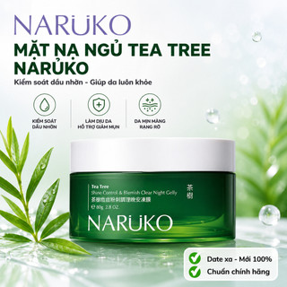 Mặt nạ ngủ tea tree shine control blemish clear night gelly 80 gr chính hãng 100%