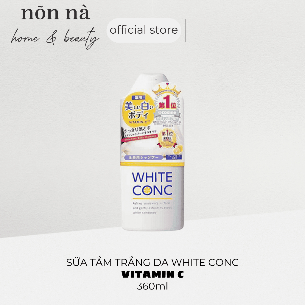 Sữa Tắm Trắng Da White Conc Body Shampoo C2 360ml