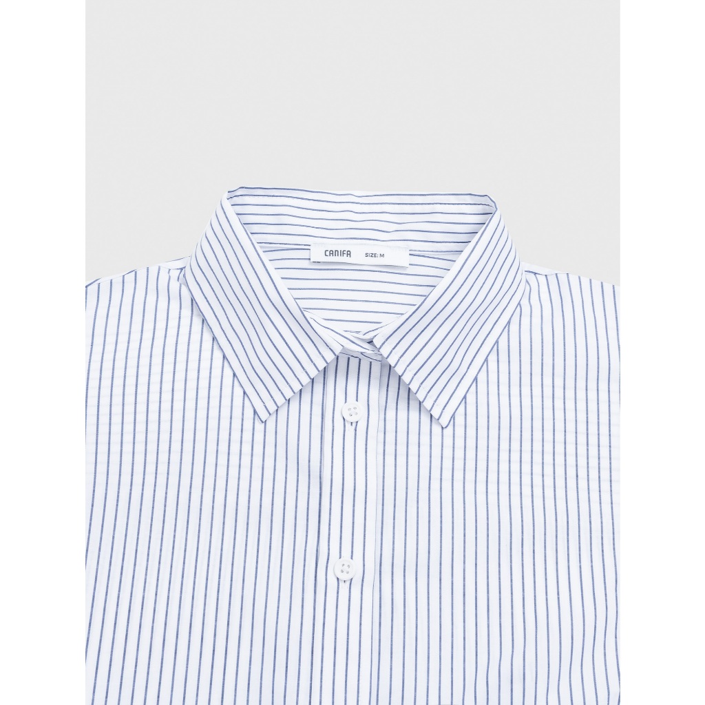 Áo Sơ mi nữ CANIFA dài tay cổ bẻ phong cách basic mặc đi học làm 6TH26S002 | BigBuy360 - bigbuy360.vn