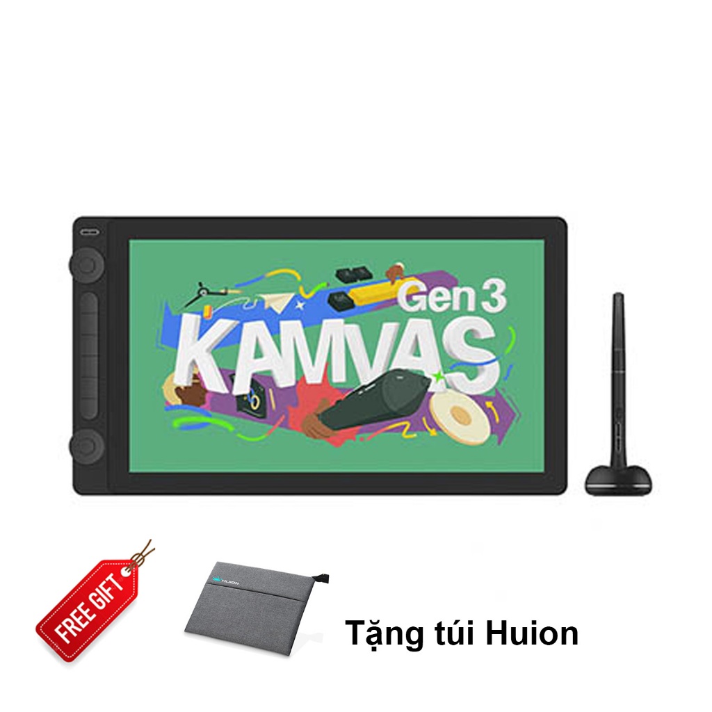 Bảng vẽ LCD Huion Kamvas 16 gen.3 (2.5K)