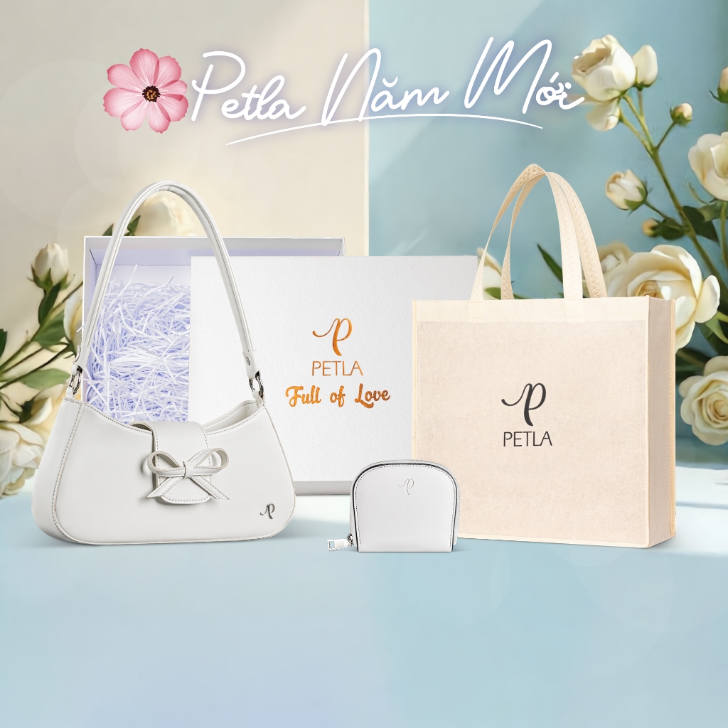 Túi nữ đeo vai thời trang nhẹ nhàng PETLA LN29