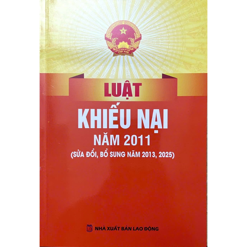 Sách - Luật Khiếu Nại (Hiện Hành)