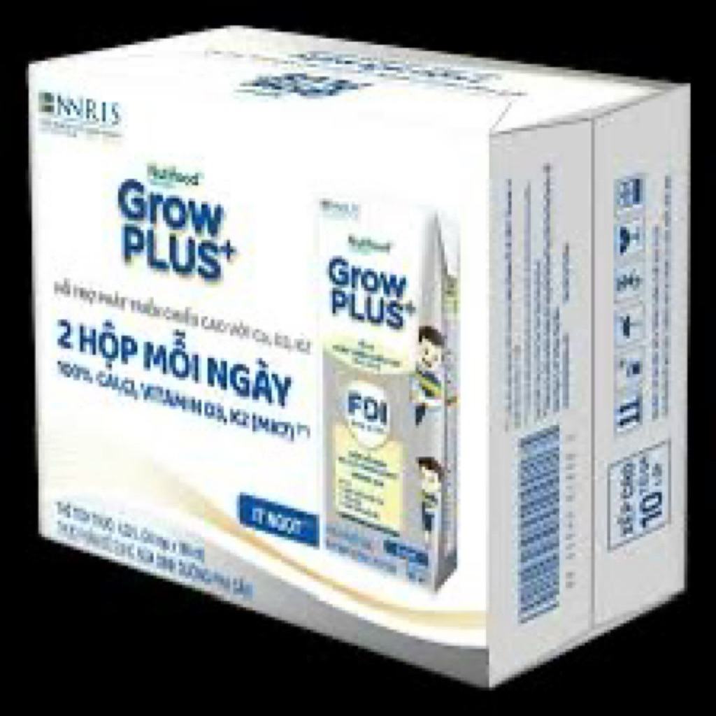 Thùng 24 hộp sữa Nutifood Swenden Grow plus bạc 110ml