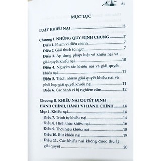 Sách - Luật Khiếu Nại (Hiện Hành)