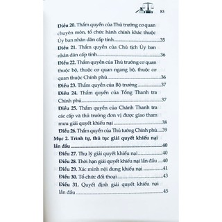 Sách - Luật Khiếu Nại (Hiện Hành)