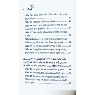 Sách - Luật Tố Cáo (Hiện Hành) (Sửa Đổi Năm 2020)