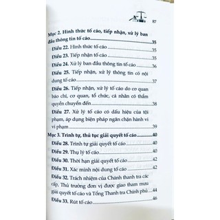 Sách - Luật Tố Cáo (Hiện Hành) (Sửa Đổi Năm 2020)