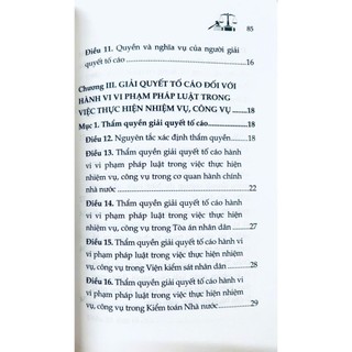 Sách - Luật Tố Cáo (Hiện Hành) (Sửa Đổi Năm 2020)