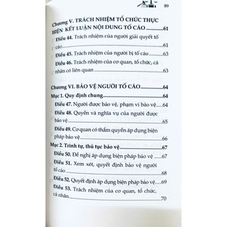 Sách - Luật Tố Cáo (Hiện Hành) (Sửa Đổi Năm 2020)