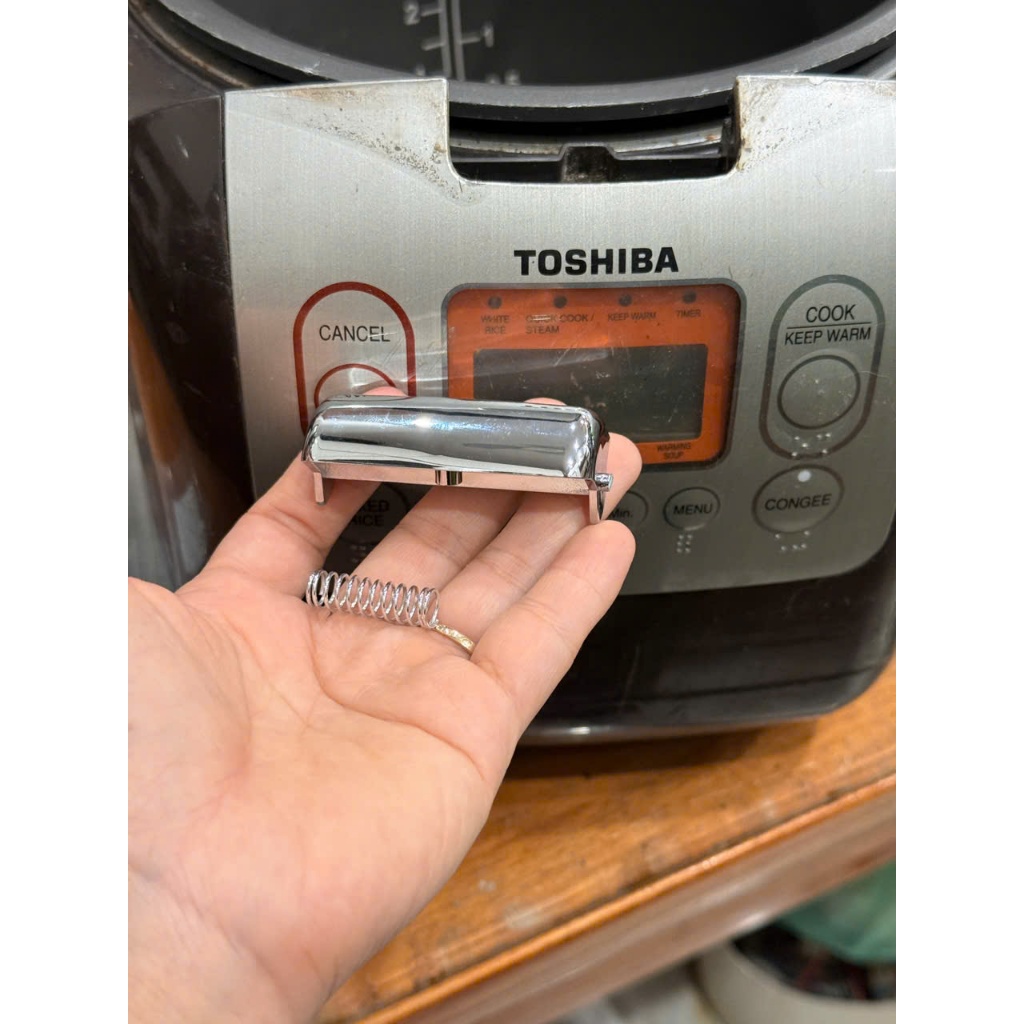 || COMBO 3 BỘ LẪY KHÓA || Lẫy Khóa Nắp Nồi Cơm Toshiba RC-10NMF / RC-18NMF / RC-10NTFV / RC-18NMF - 