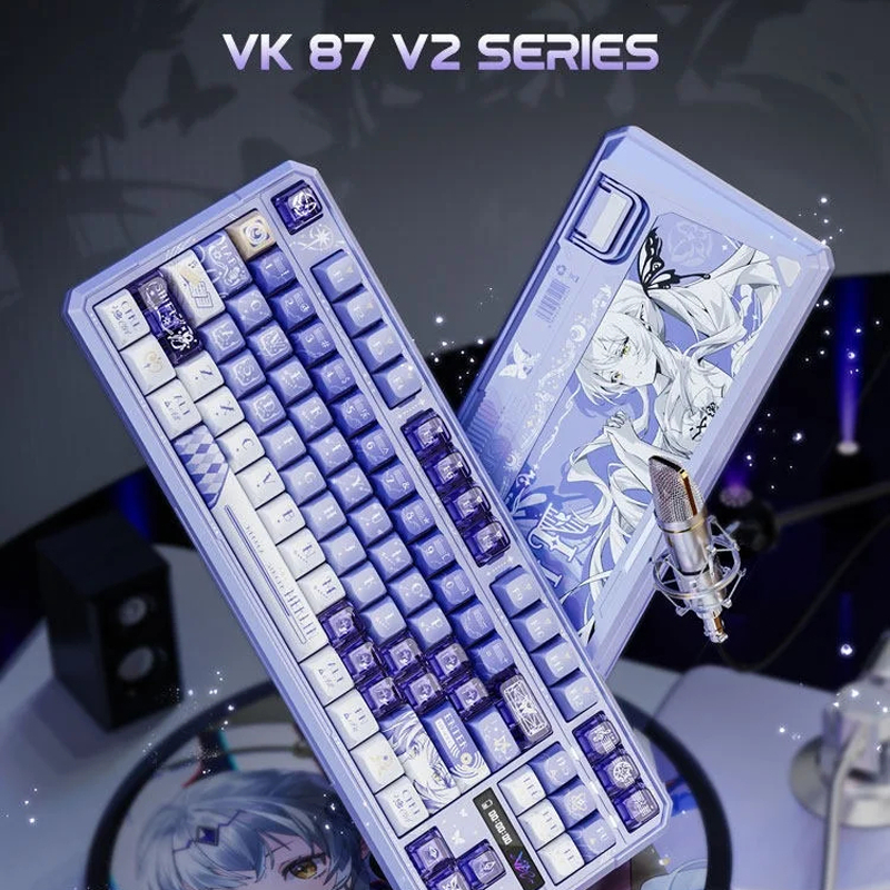 Bàn phím cơ Valkyrie VK87 V2 - Nâng cấp mạnh mẽ Pin 12000 mAh - Dual 8K Return Rate - BH 12T | BigBuy360 - bigbuy360.vn