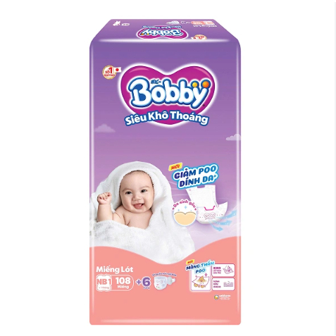 BOBBY - HUGGIES - MOLFIX MIẾNG LÓT NB1 / NB2