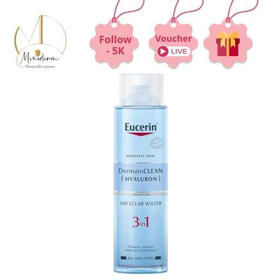 Nước tẩy trang Eucerin DermatoCLEAN Micellar dịu nhẹ cho da nhạy cảm